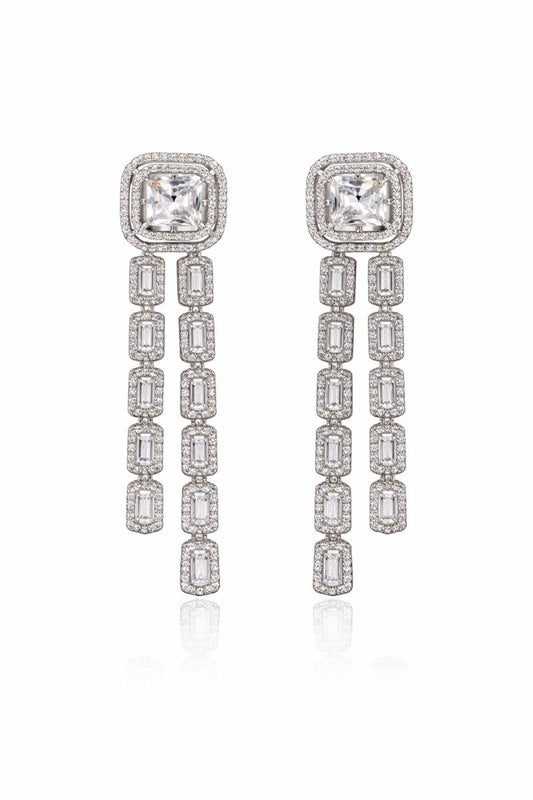 Diamond Luxe Cascade Earrings