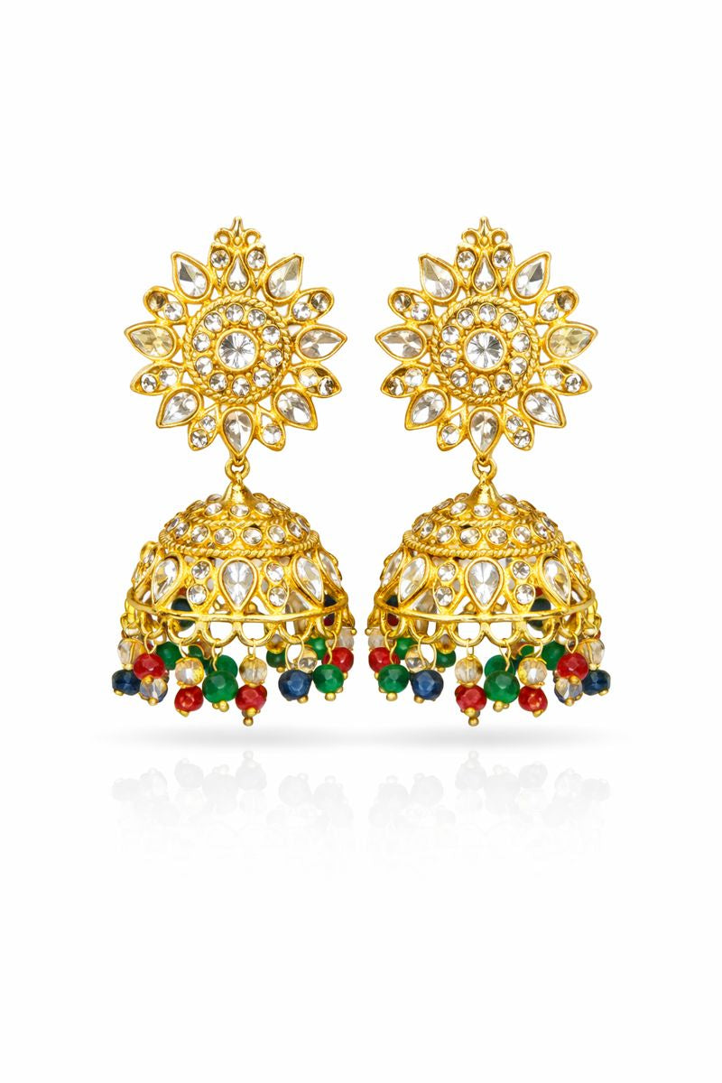 Royal Multicolor Jhumka