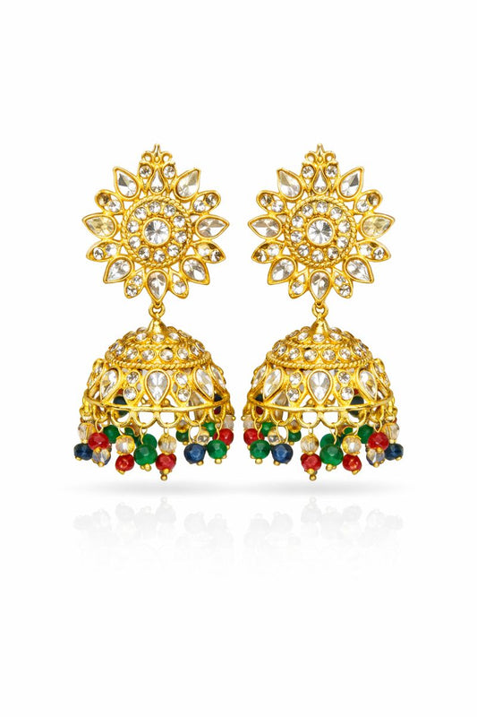 Royal Multicolor Jhumka