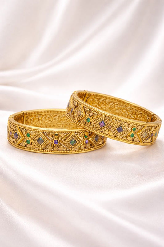 Mehr Heritage Bangles — Pair