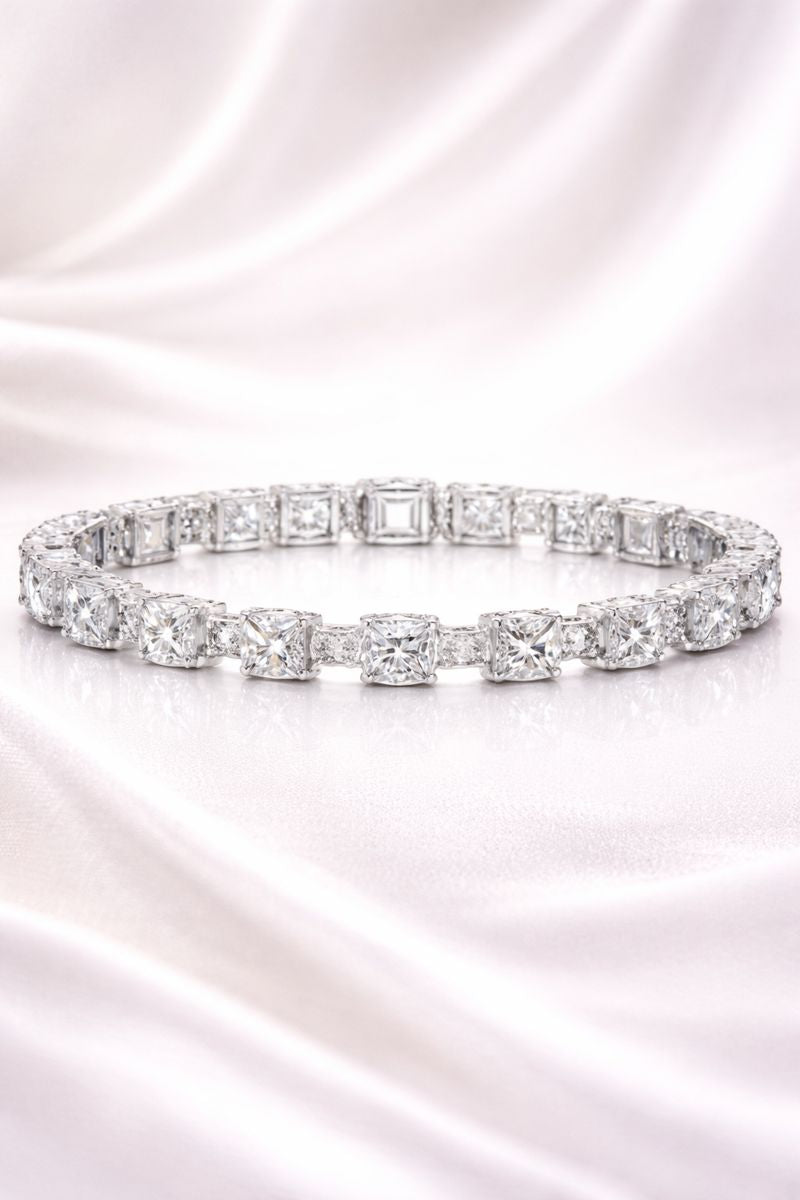 Lumière Square Bangle — Set of Four