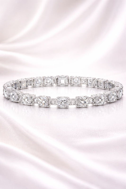 Lumière Square Bangle — Set of Four