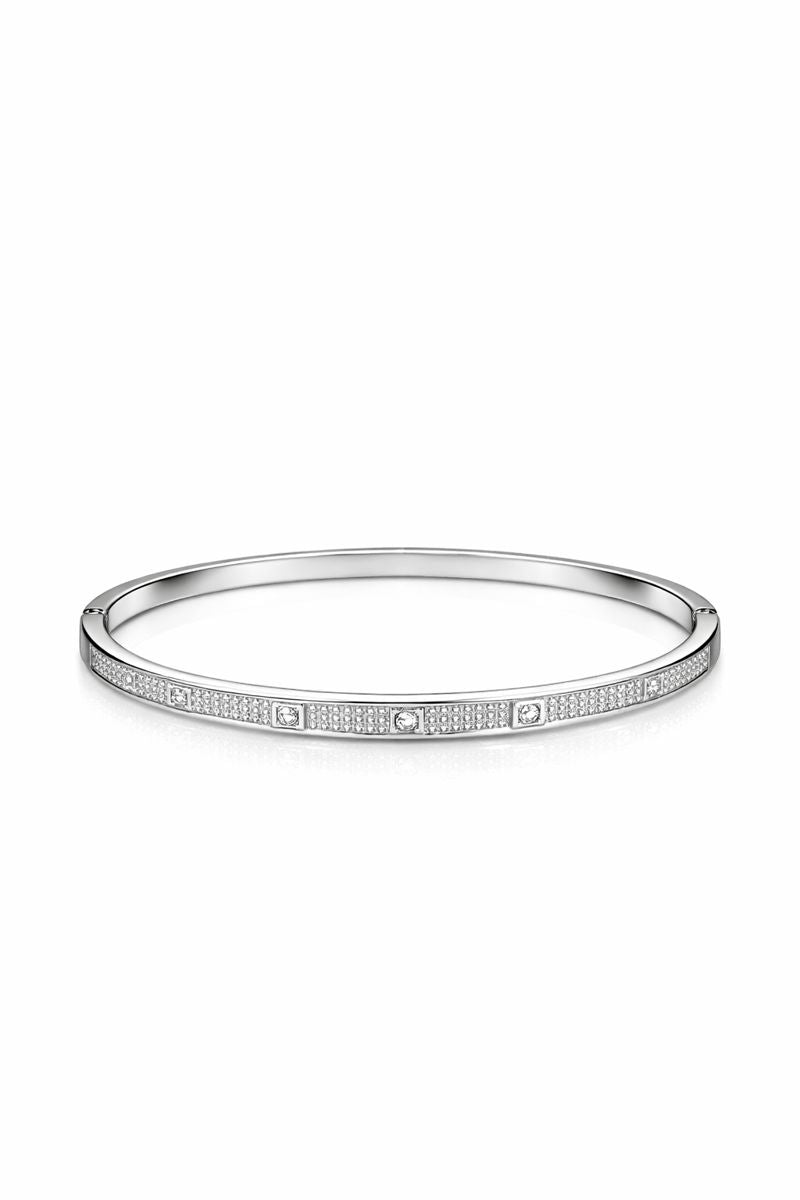 Crystal Line Bangle