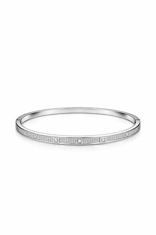 Crystal Line Bangle